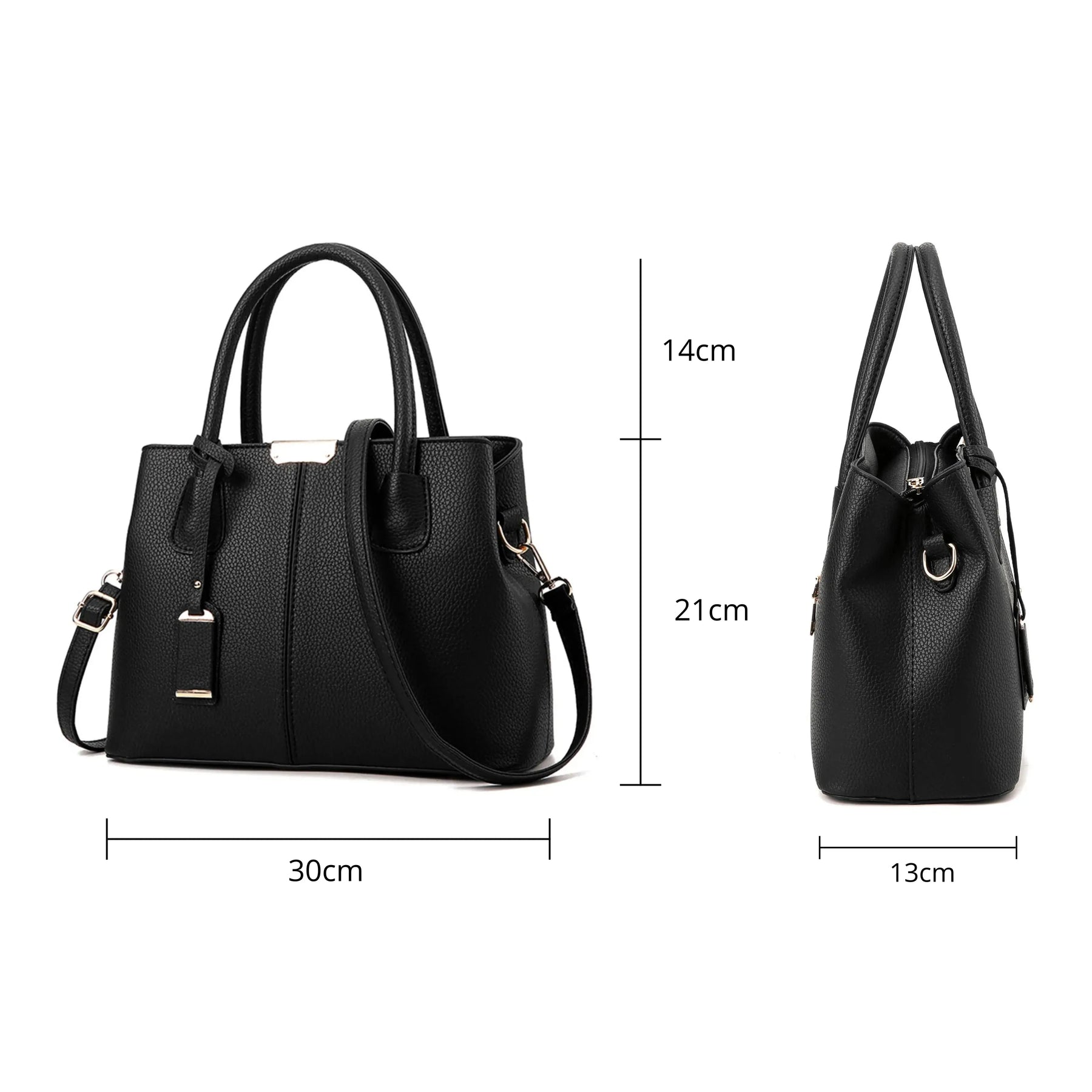 bolsa de couro feminina tabela de medidas