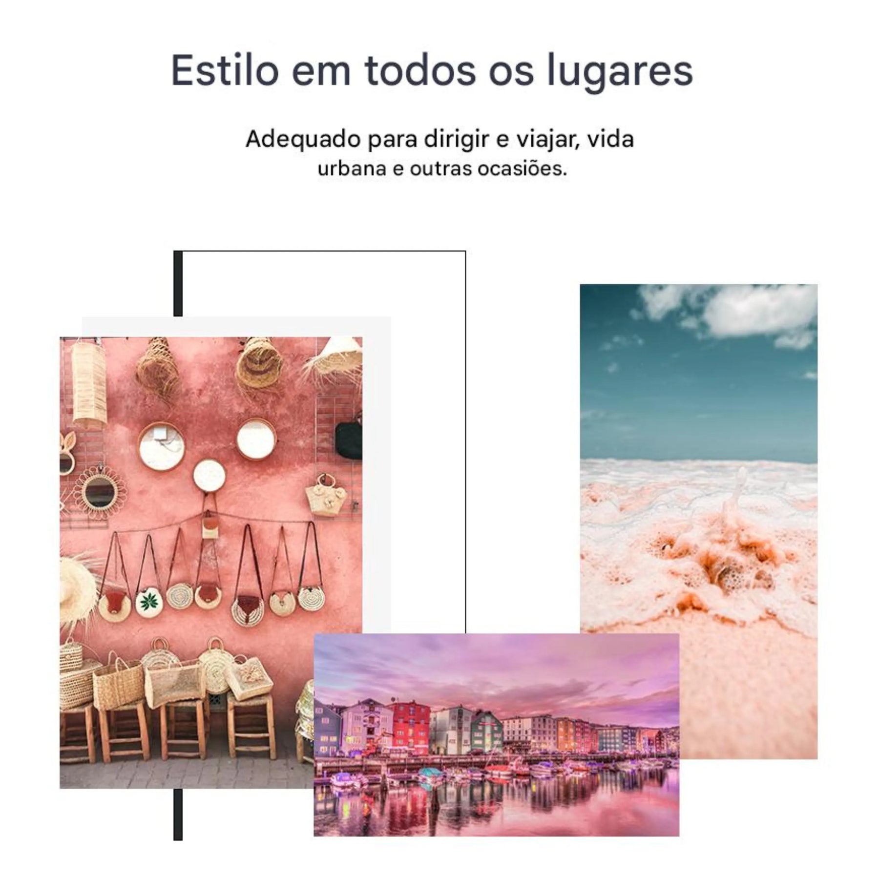 Óculos de Sol Feminino Polarizado