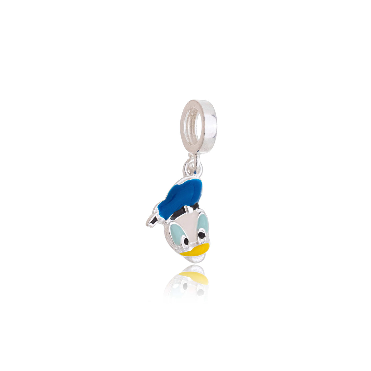 Berloque Prata Pato Donald