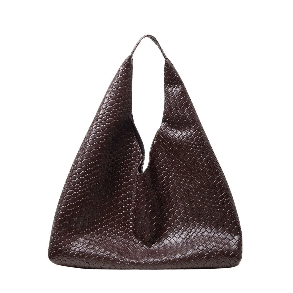 Bolsa de ombro feminina de couro 
