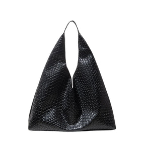 Bolsa de ombro feminina em couro 