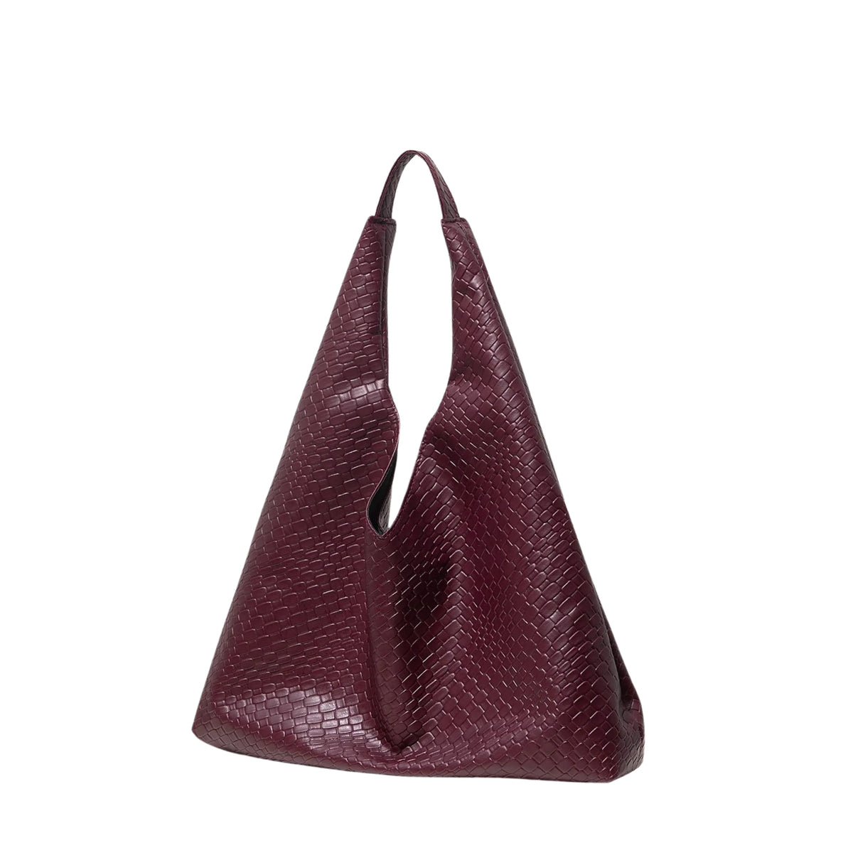 Bolsa de ombro feminina em couro 