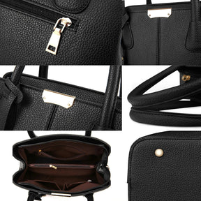 Bolsa de ombro feminina em couro 