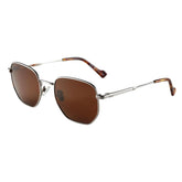 Óculos de Sol Feminino Quadrado Marrom