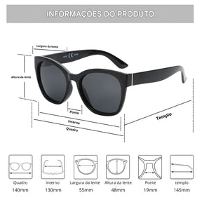 oculos de sol feminino medidas